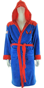 Spiderman Eyes Spider Fleece Robe