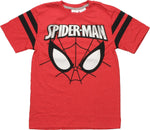 Spiderman Eyes Stripes Youth T-Shirt