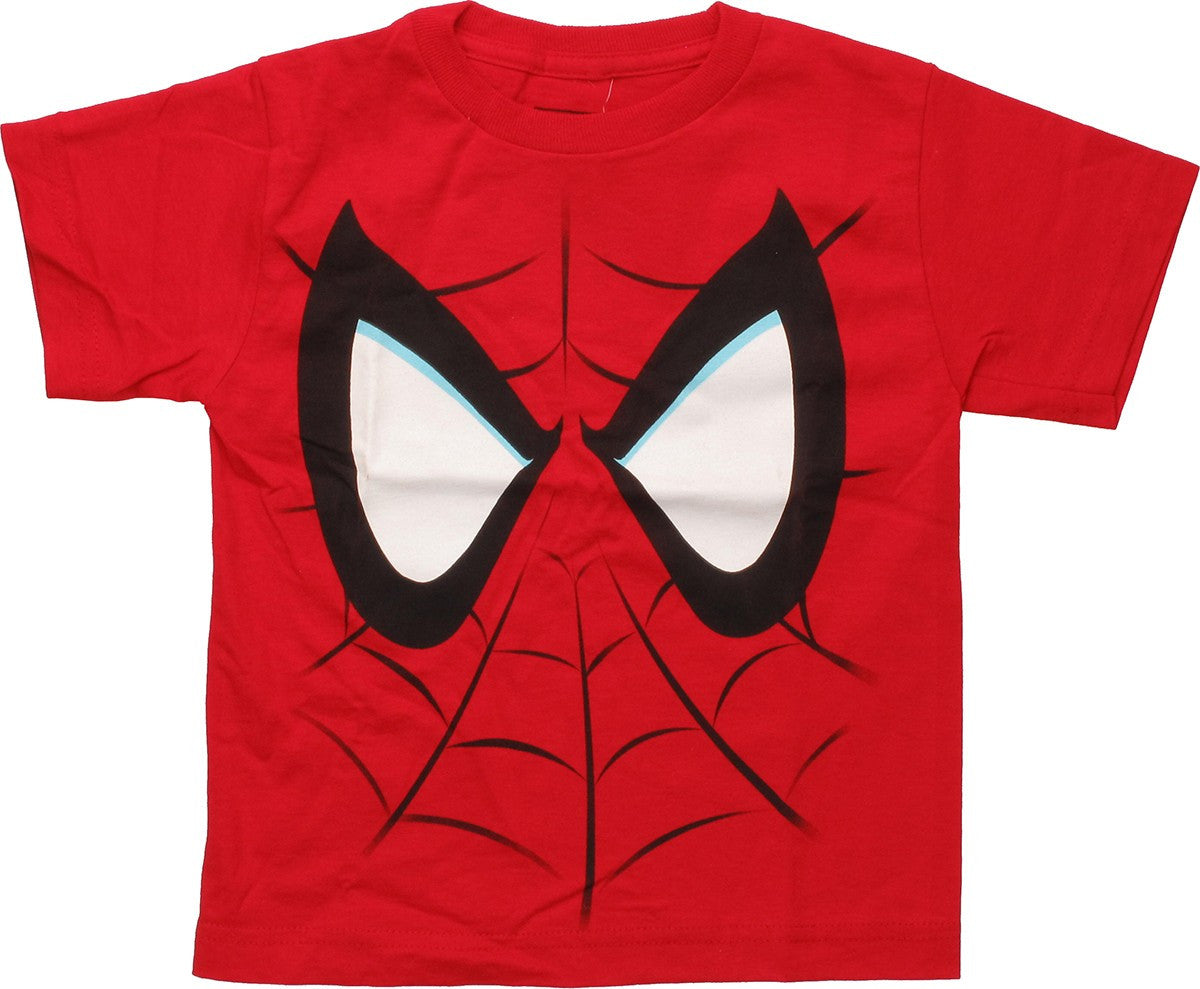 Spiderman Face Youth T-Shirt
