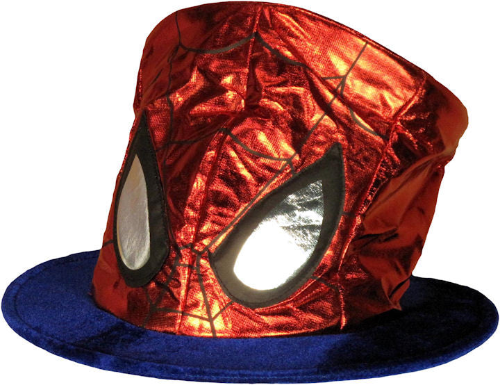 Spiderman Foil Top Hat