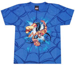 Spiderman Web Rush Juvenile T-Shirt