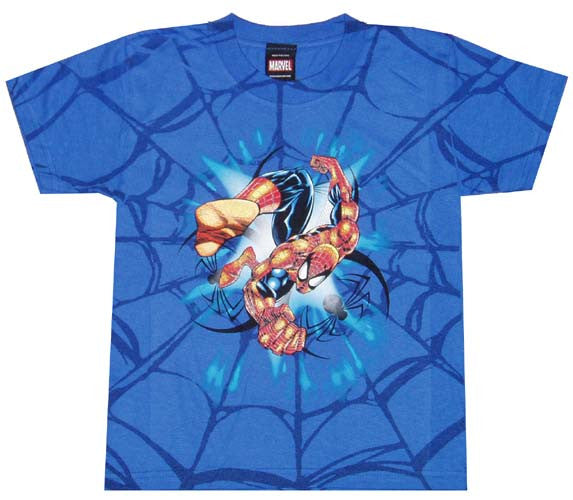 Spiderman Web Rush Juvenile T-Shirt