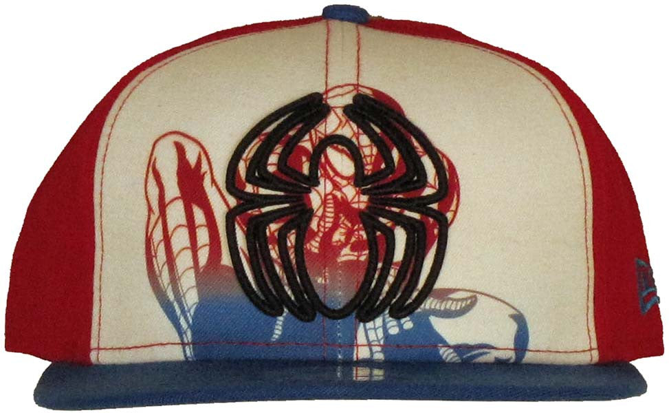 Spiderman Outline Spider Logo 59FIFTY Hat