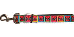 Spiderman Masks Color Squares Pet Leash