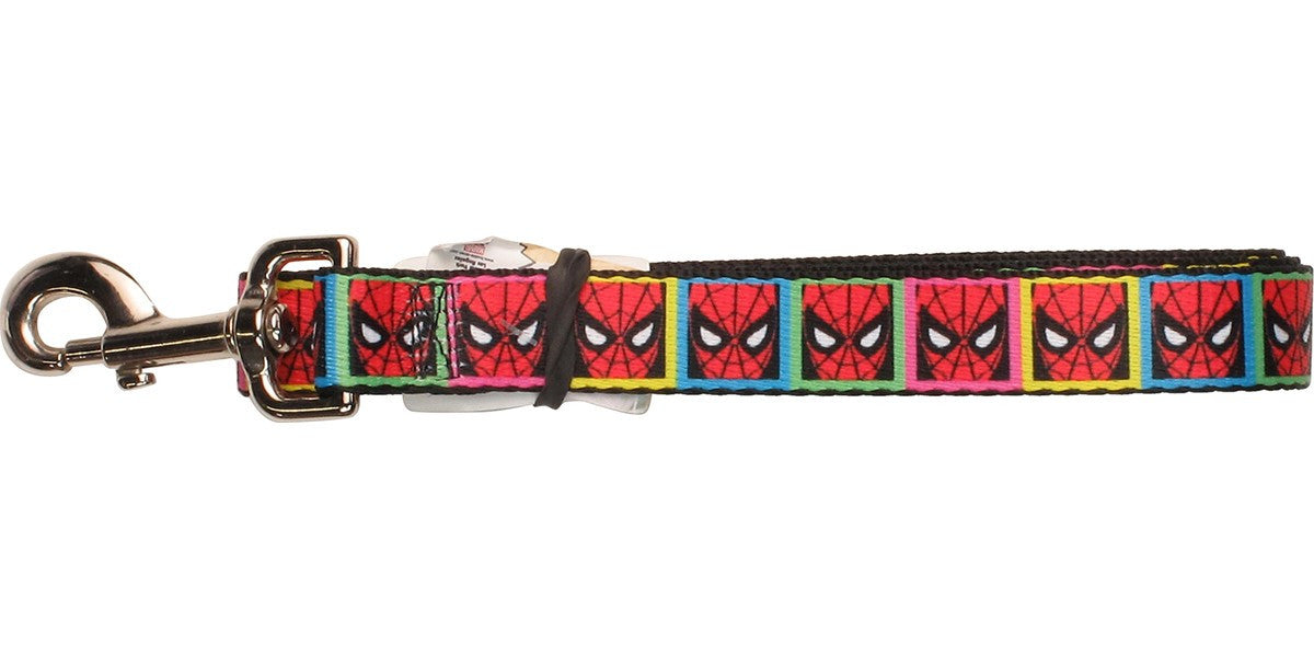 Spiderman Masks Color Squares Pet Leash