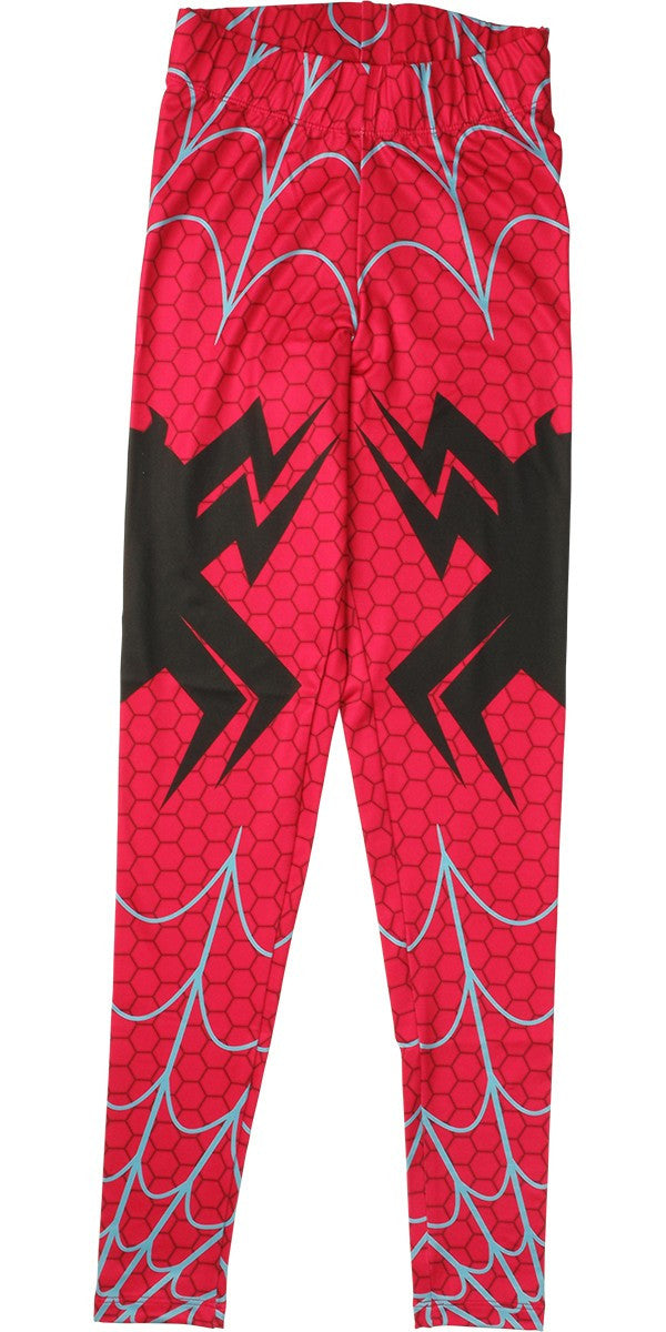 Spiderman Spider-Gwen Webbing Open Leggings