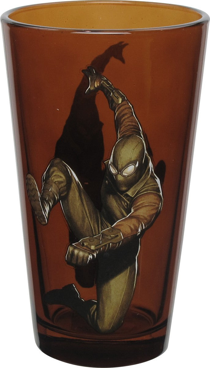 Spiderman Spider-Verse Noir Pint Glass