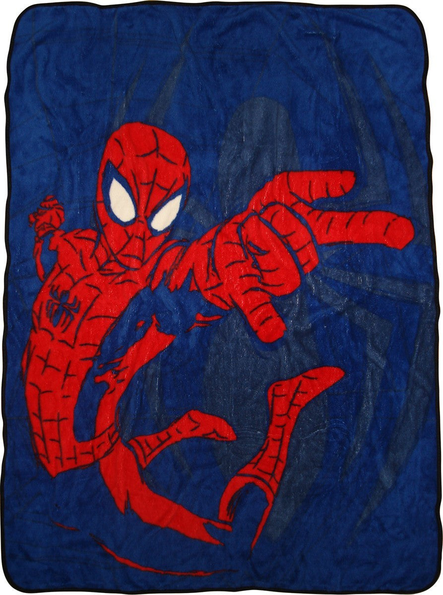 Spiderman Swinging Blanket
