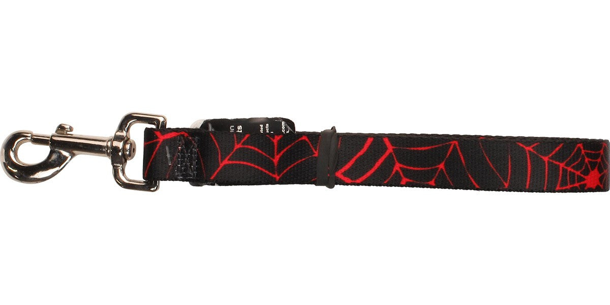 Spiderman Webs Black Pet Leash