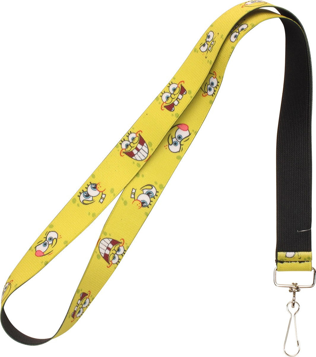 Spongebob Squarepants Faces Elastic Lanyard