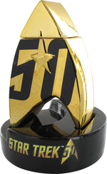 Star Trek 50th Anniversary Logo Lidded Ceramic Jar