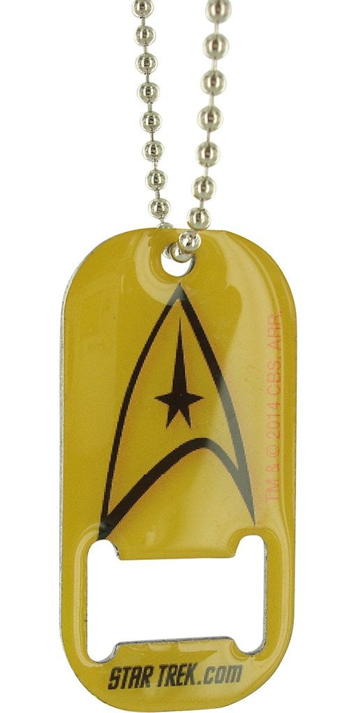 Star Trek Command Cutout Dog Tag