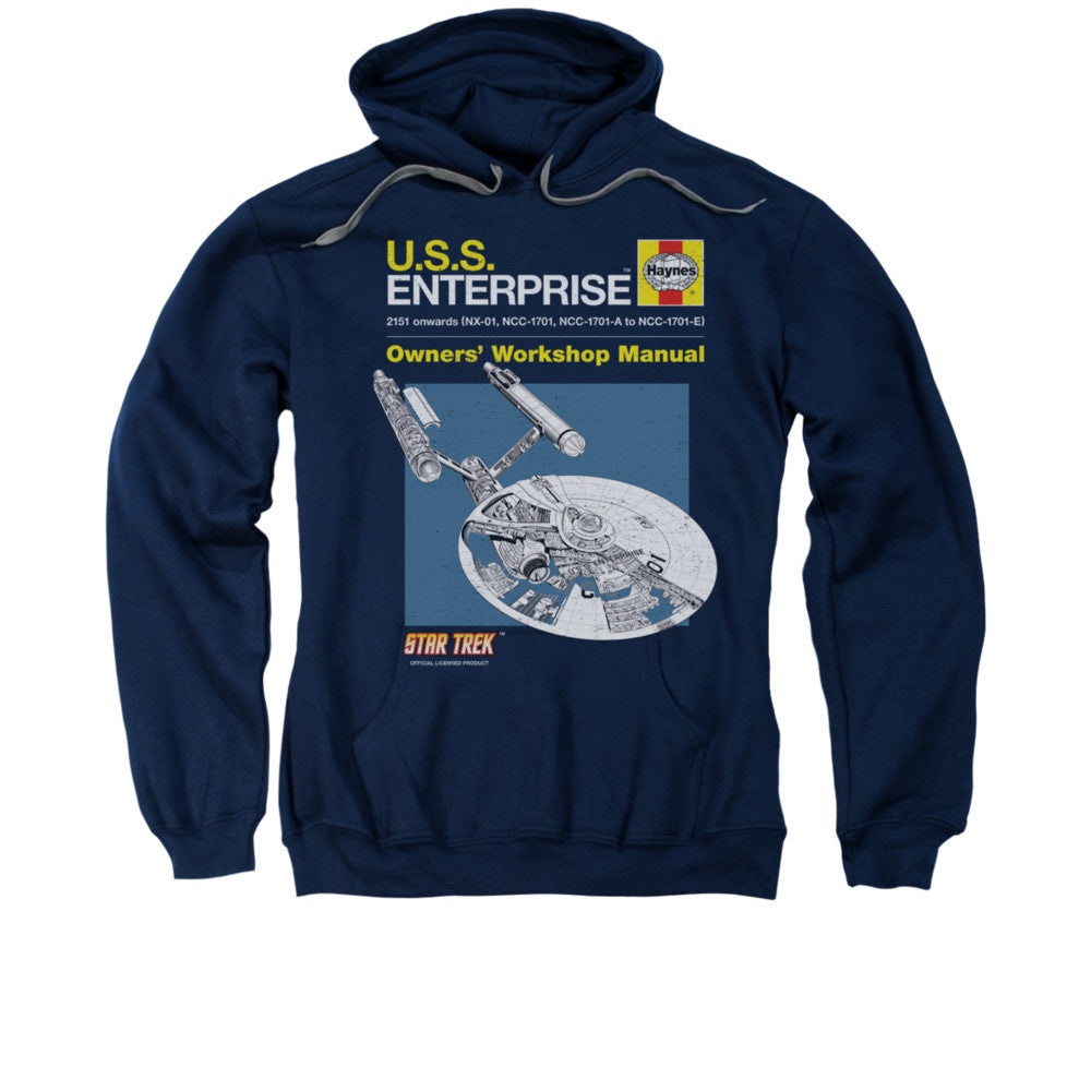 Star Trek Enterprise Manual Pullover Hoodie