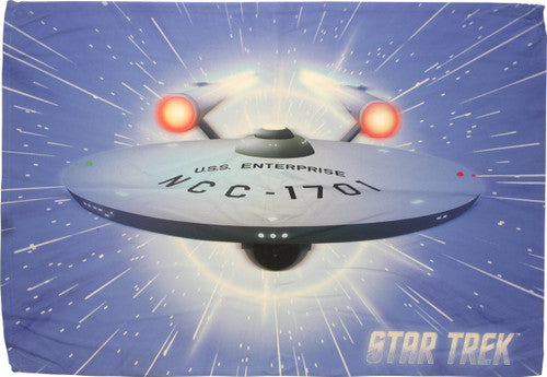 Star Trek Enterprise Warp Sublimated Pillow Case