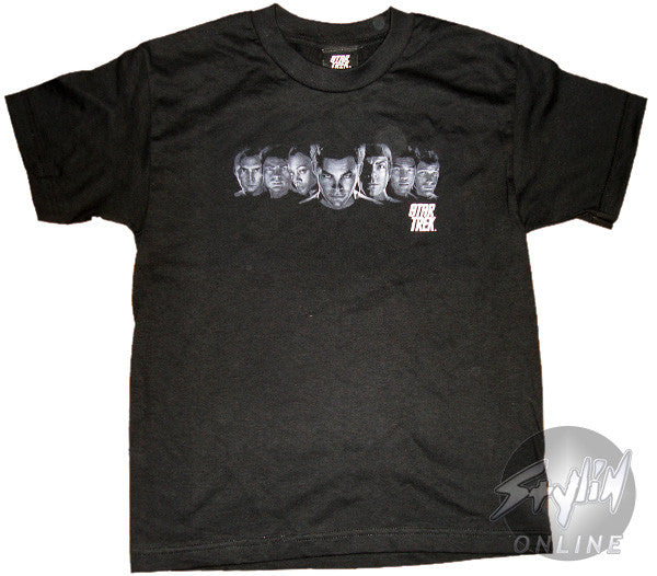 Star Trek Lineup Youth T-Shirt