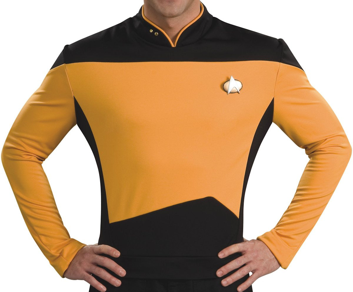 Star Trek Next Generation Operations Deluxe Costume Shirt