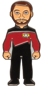 Star Trek Next Generation William Riker Pin