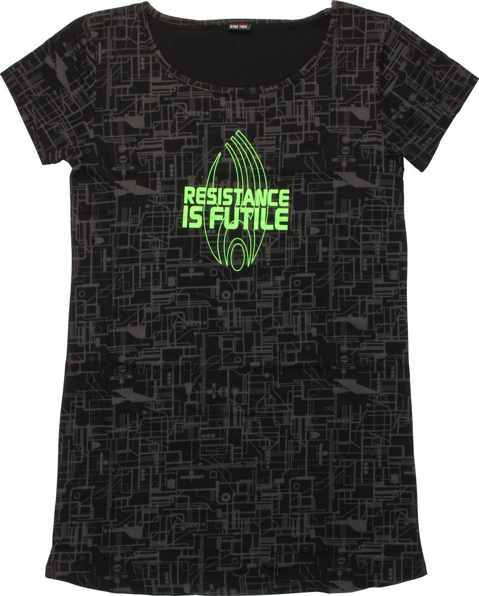 Star Trek Resistance Junior Sleep Shirt Pajamas