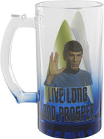 Star Trek Spock Live Long and Prosper Glass Mug