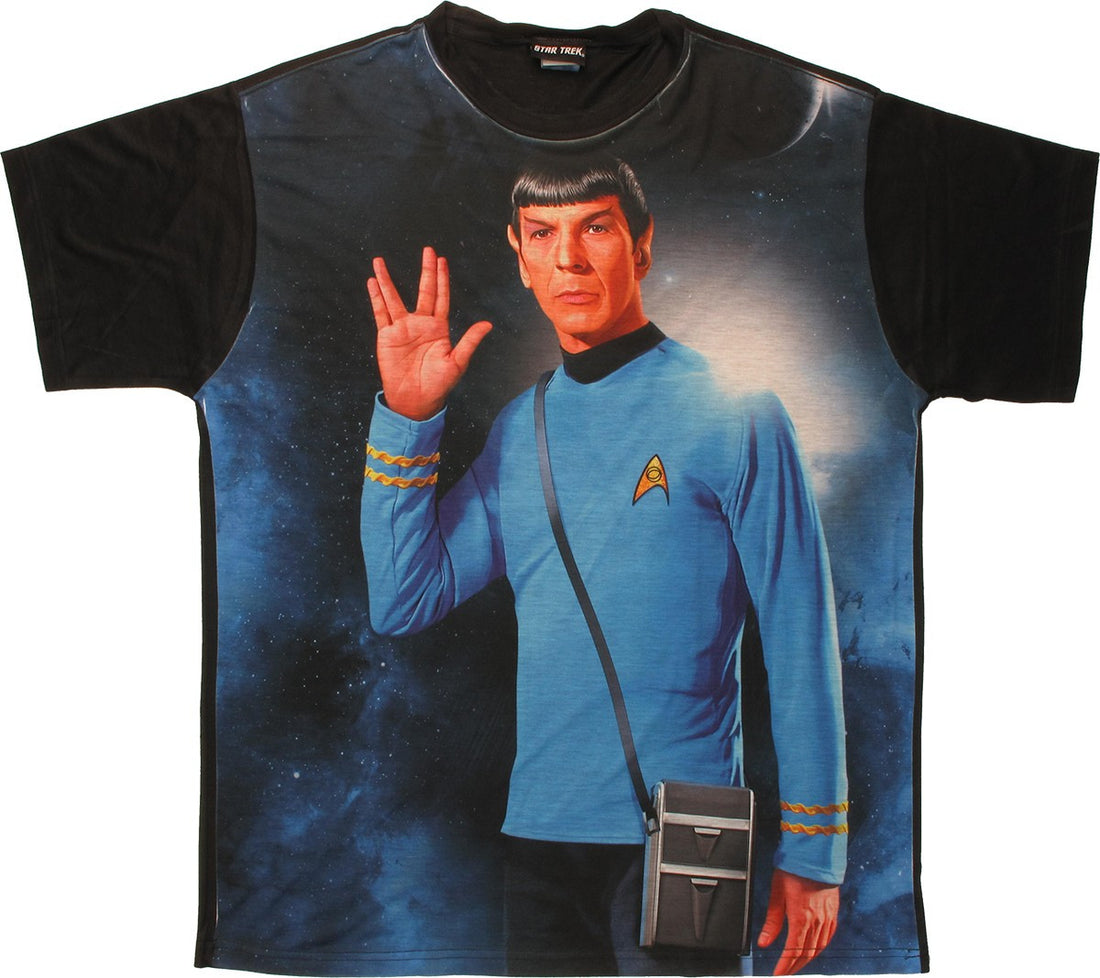 Star Trek Spock Salute BB Sublimated T Shirt – Stylin Online