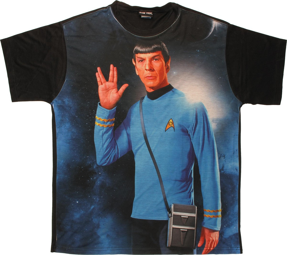 Star Trek Spock Salute BB Sublimated T Shirt