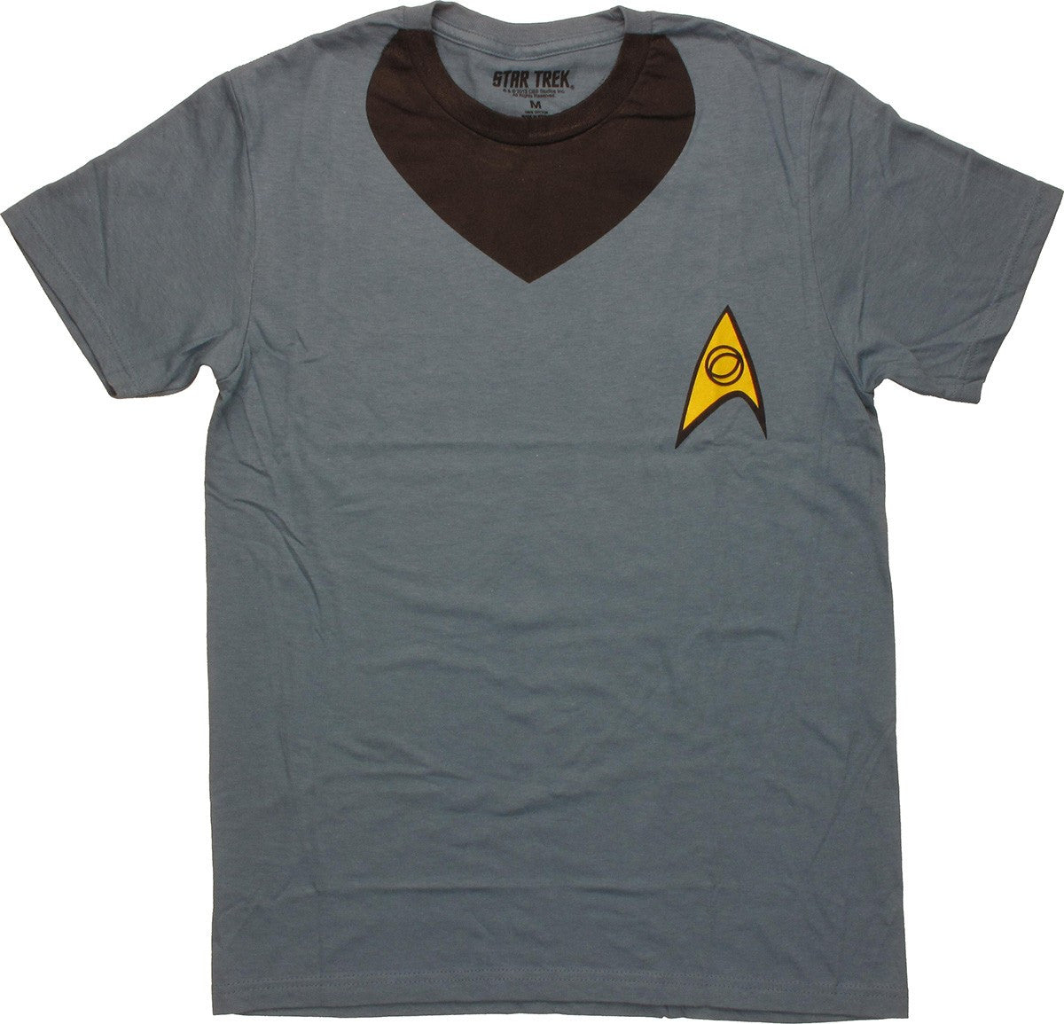 Star Trek Spock Uniform T Shirt Sheer