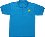 Star Trek TOS Science Badge Polo Shirt
