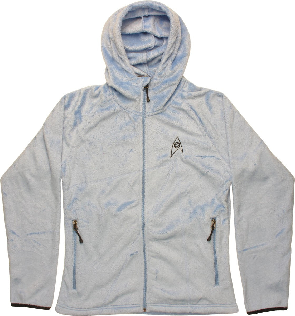 Star Trek TOS Sciences Hooded Fleece Womens Jacket
