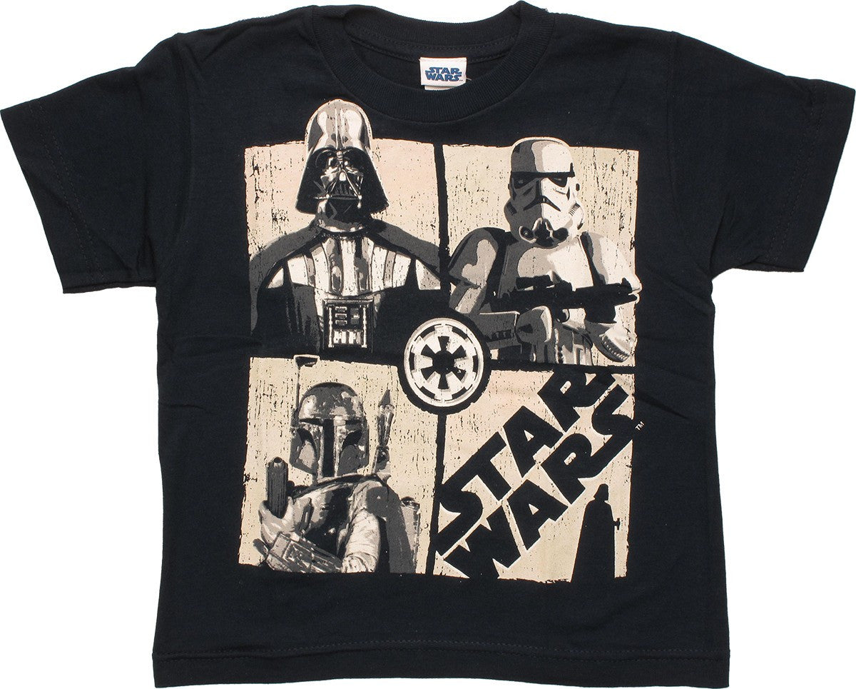 Star Wars 3 Company UV Grid Juvenile T Shirt