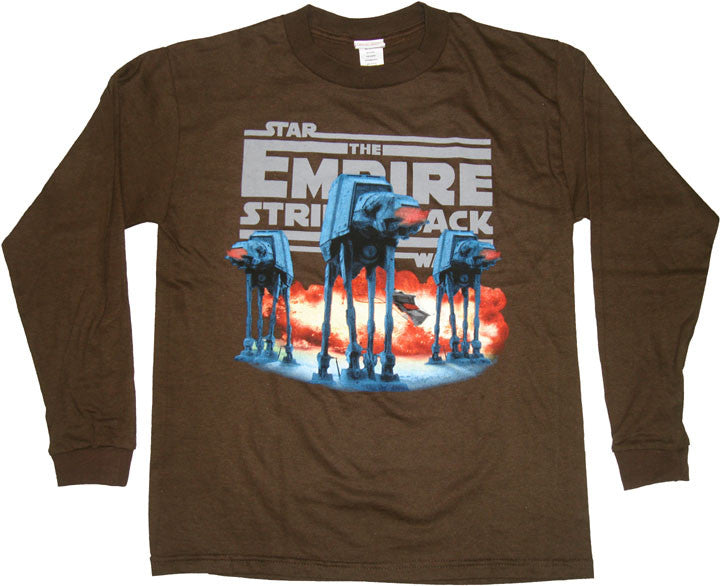 Star Wars AT-AT Walker Long Sleeve Youth T Shirt