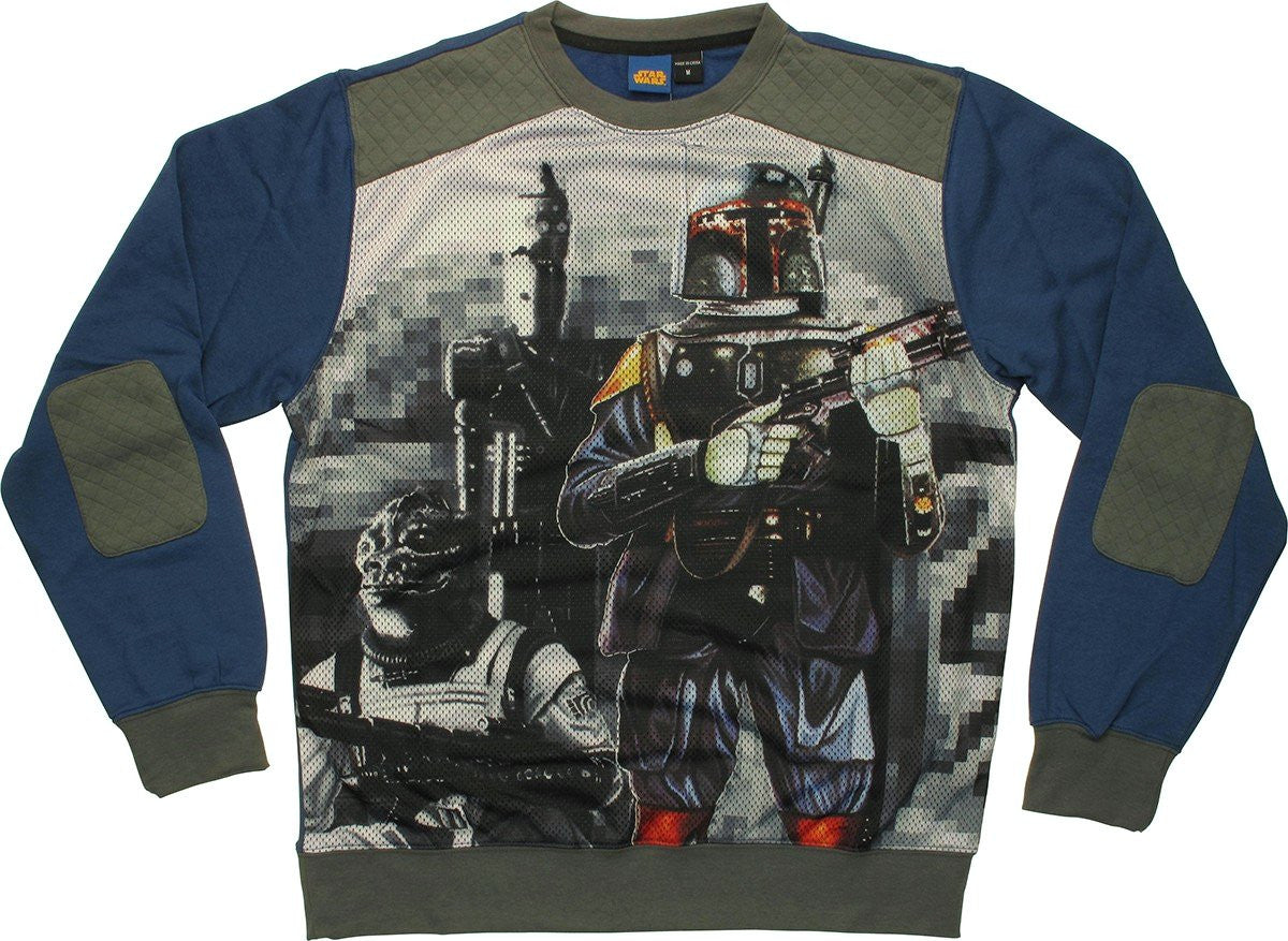 Star Wars Bounty Hunters Sublimated Overlay Sweatshirt