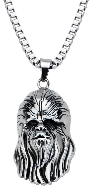Star Wars Chewbacca Head 3D Necklace