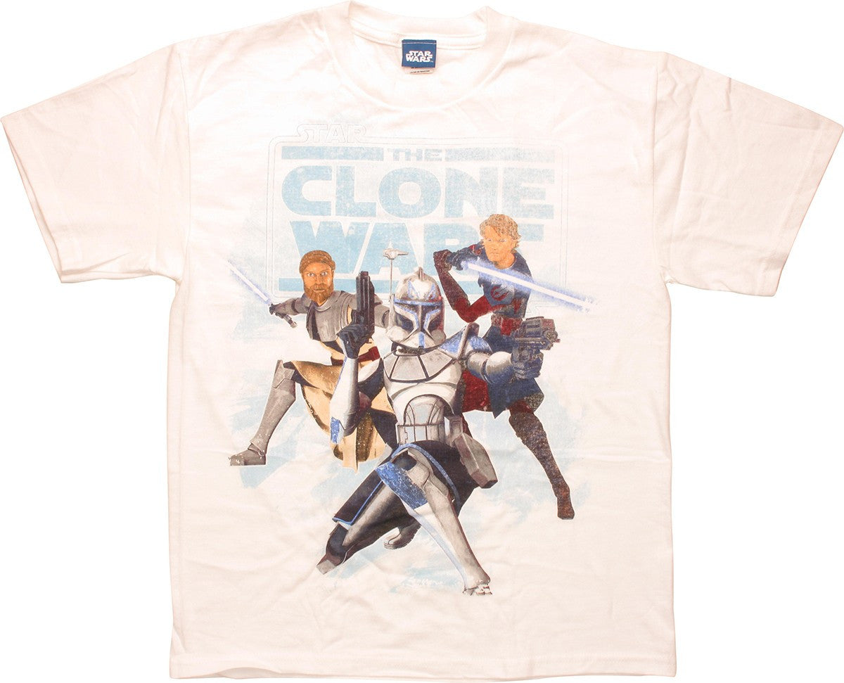 Star Wars Clone Wars Good Trio Youth T-Shirt