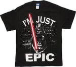 Star Wars Darth Vader I'm Just Epic Youth T-Shirt