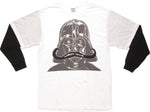 Star Wars Darth Vader Mustache LS Youth T-Shirt