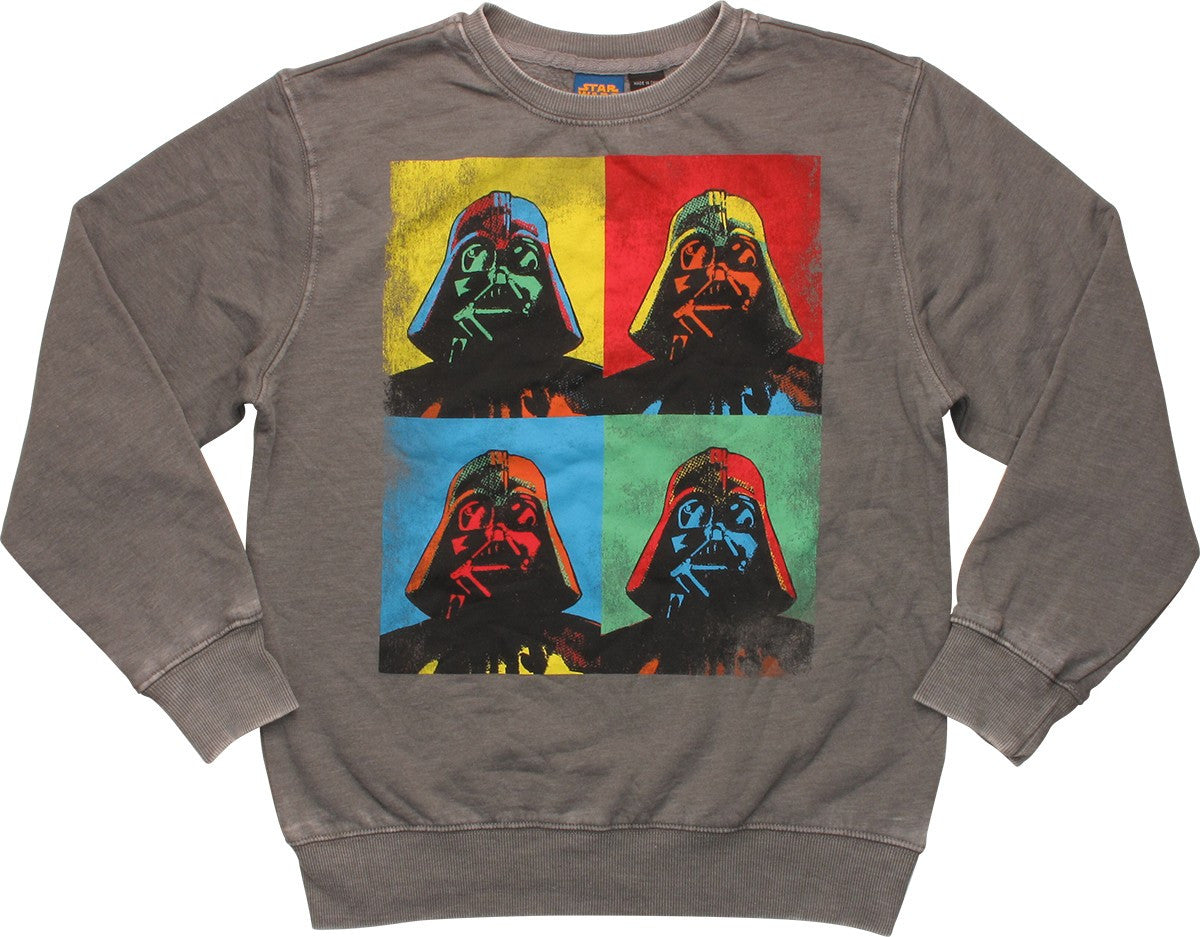 Star Wars Darth Vader Pop Art Youth Sweatshirt
