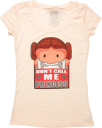 Star Wars Don't Call Me Princess Juniors T-Shirt