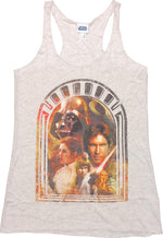 Star Wars ESB Cast Junior Tank Top