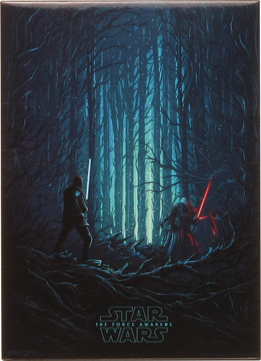 Star Wars Finn vs. Kylo Ren Lightsaber Tile Magnet