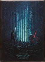 Star Wars Finn vs. Kylo Ren Lightsaber Tile Magnet