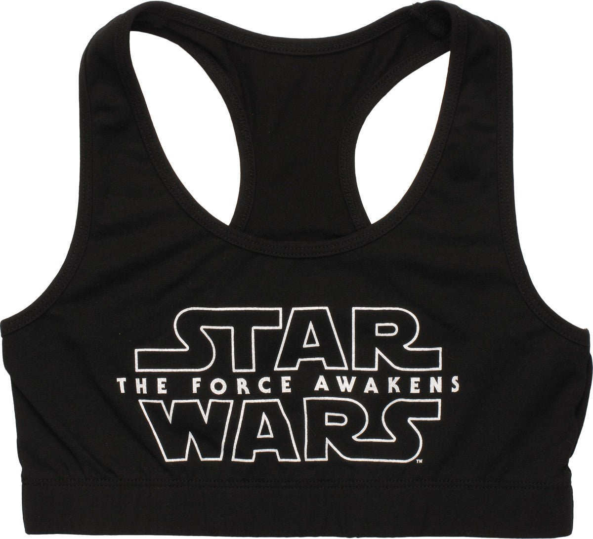 Star Wars Force Awakens Juniors Tank Crop Top