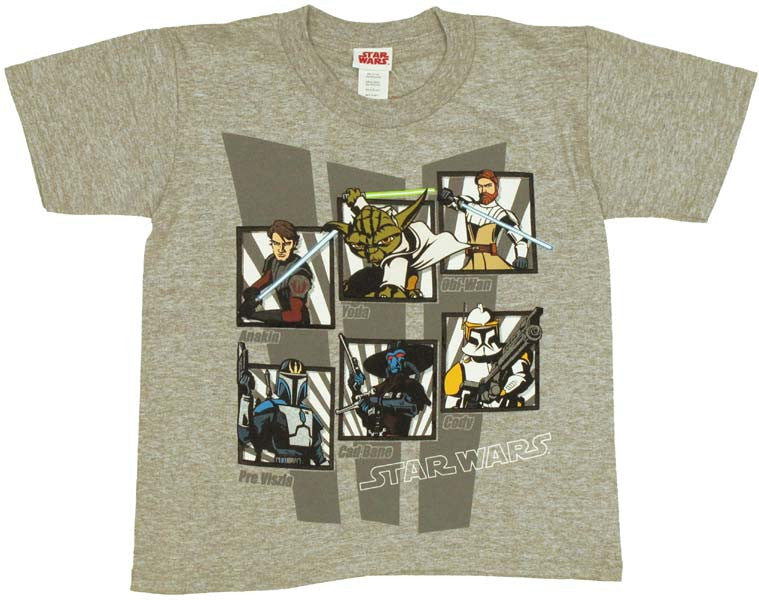 Star Wars Clone Wars Boxed Six Juvenile T-Shirt