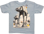 Star Wars Hoth AT-AT Battle Youth T-Shirt