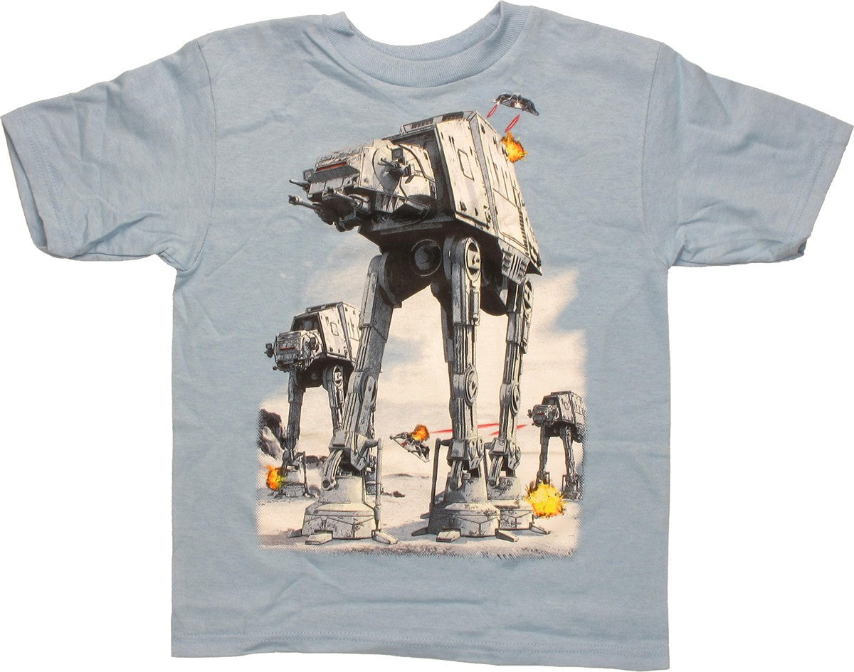 Star Wars Hoth AT-AT Battle Youth T-Shirt