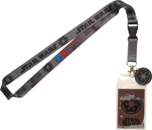 Star Wars Imperial Logo Charm Lanyard