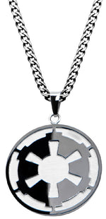 Star Wars Imperial Logo Death Star Necklace