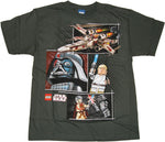 Star Wars Lego Collage Youth T Shirt