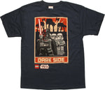 Star Wars Lego Dark Side Poster Youth T-Shirt