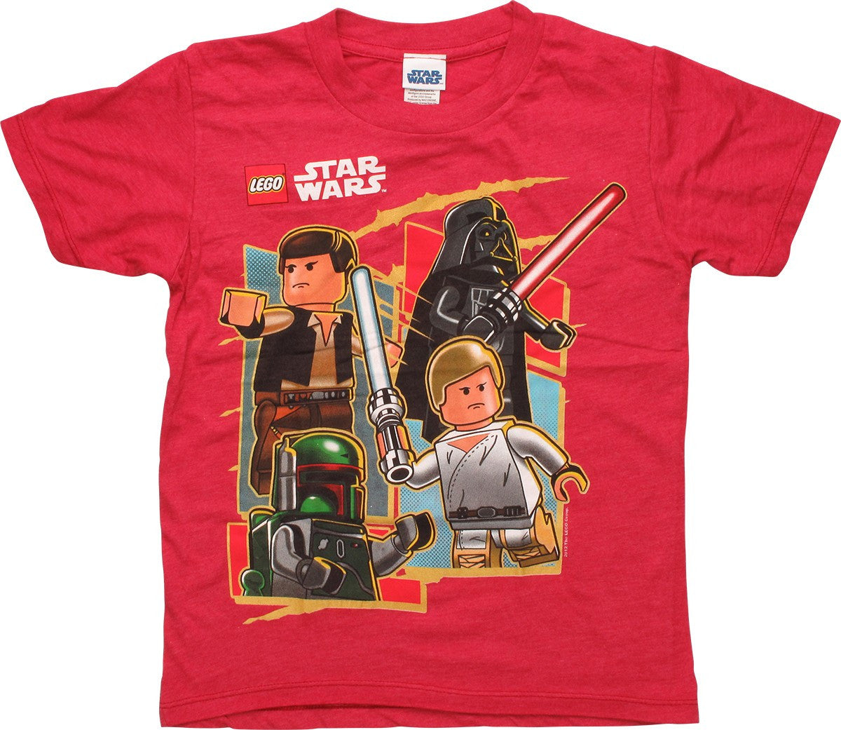 Star Wars Lego Good Evil Squares Juvenile T-Shirt