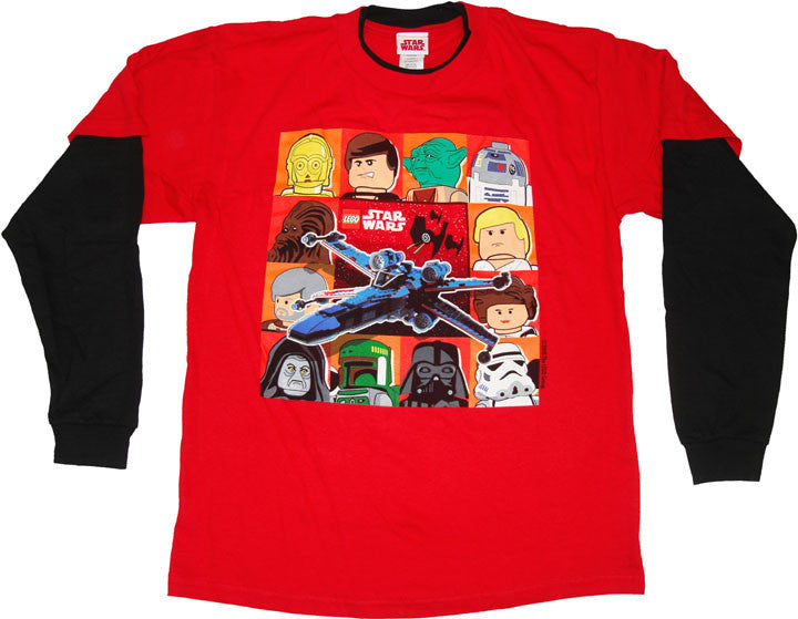 Star Wars Lego Long Sleeve Youth T Shirt